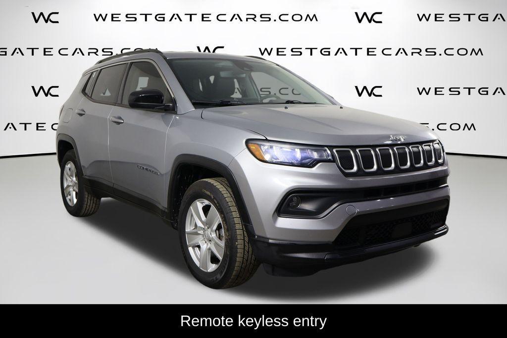 used 2022 Jeep Compass car, priced at $18,200