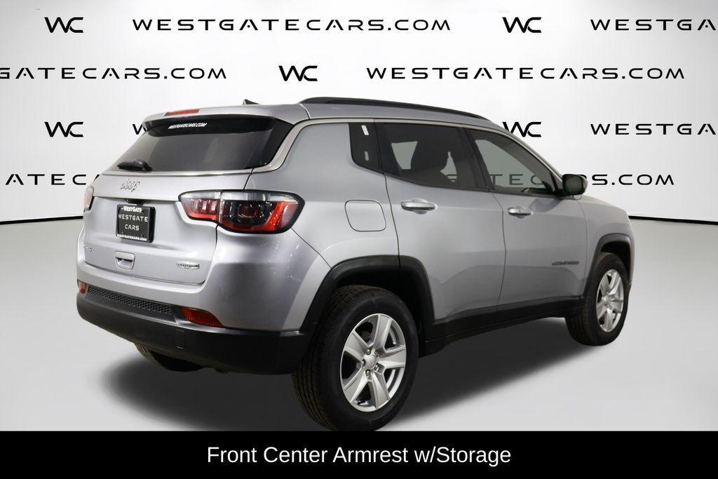 used 2022 Jeep Compass car, priced at $18,200