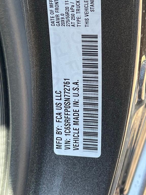 new 2025 Ram 1500 car, priced at $45,489