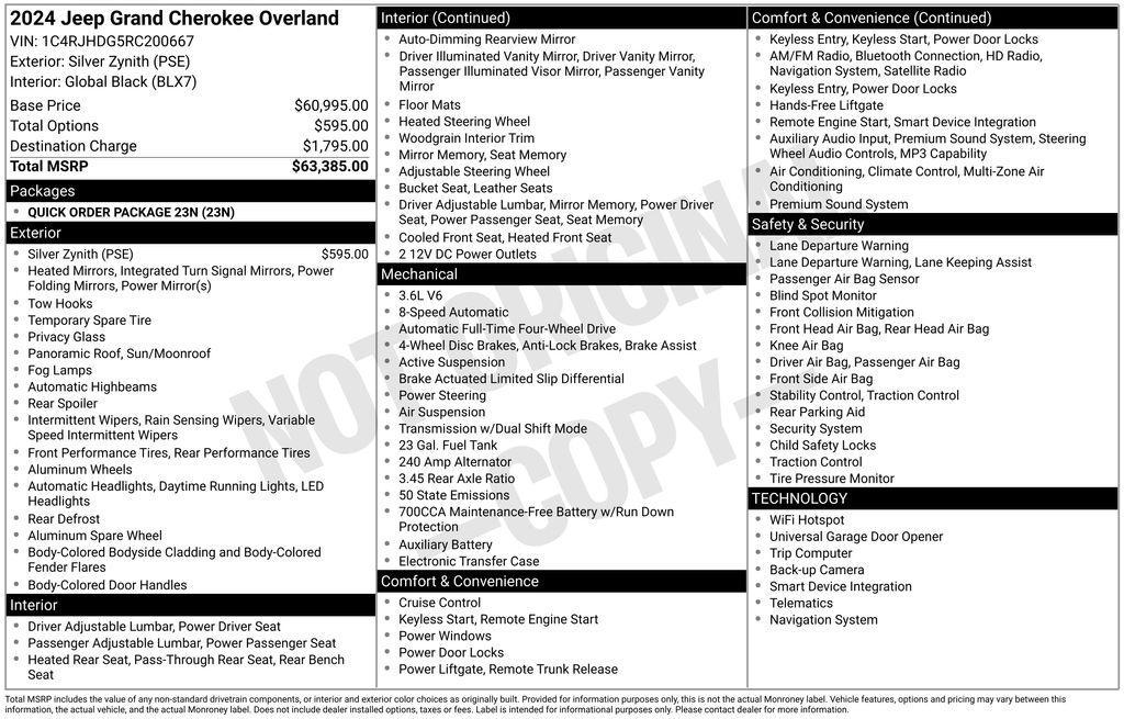 new 2024 Jeep Grand Cherokee car