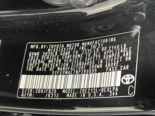 used 2022 Toyota Corolla car, priced at $16,600