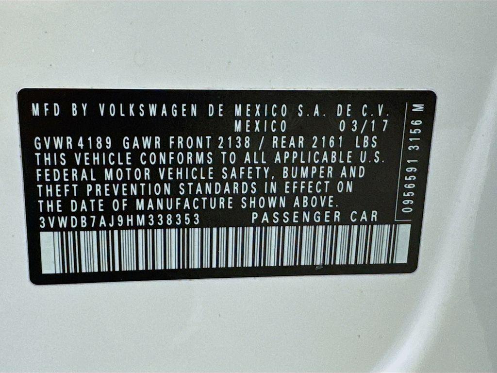 used 2017 Volkswagen Jetta car, priced at $8,700