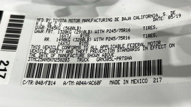 used 2019 Toyota Tacoma car, priced at $29,297