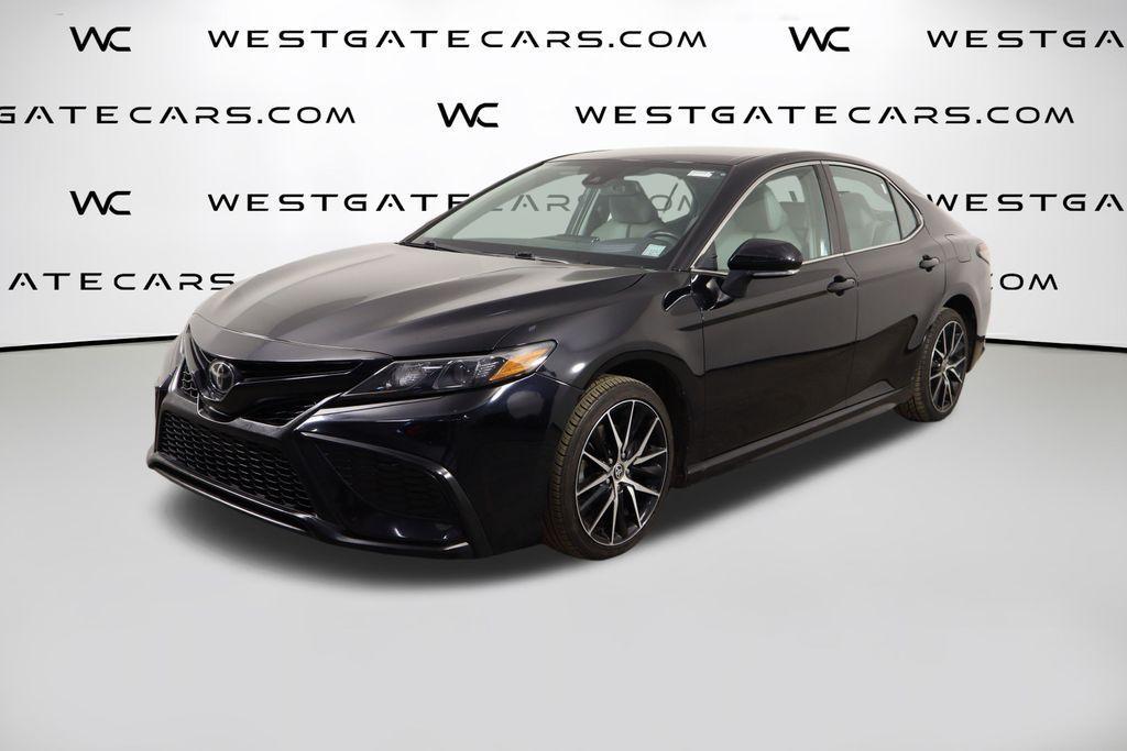 used 2021 Toyota Camry car, priced at $12,700