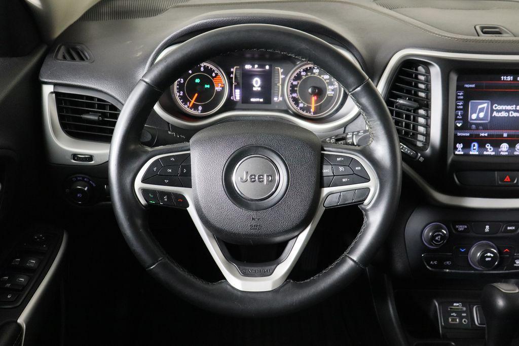 used 2018 Jeep Cherokee car, priced at $9,800
