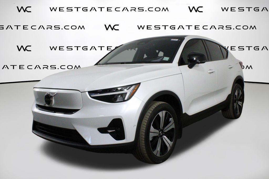 used 2023 Volvo C40 Recharge Pure Electric car, priced at $24,200