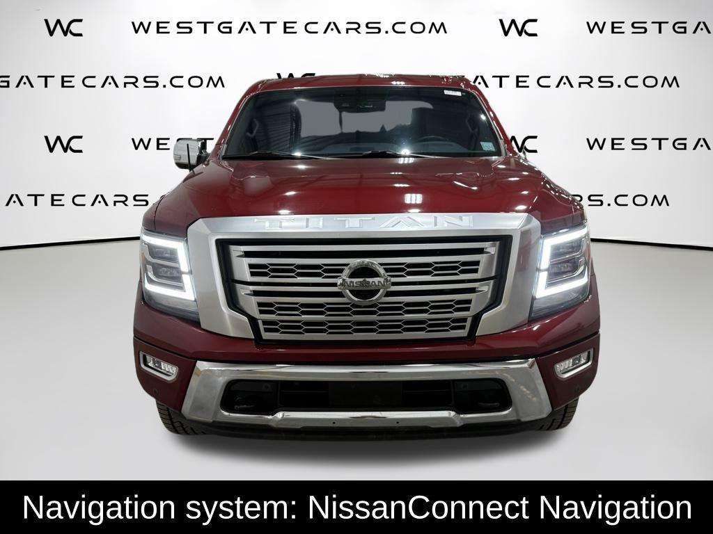 used 2021 Nissan Titan car, priced at $39,000