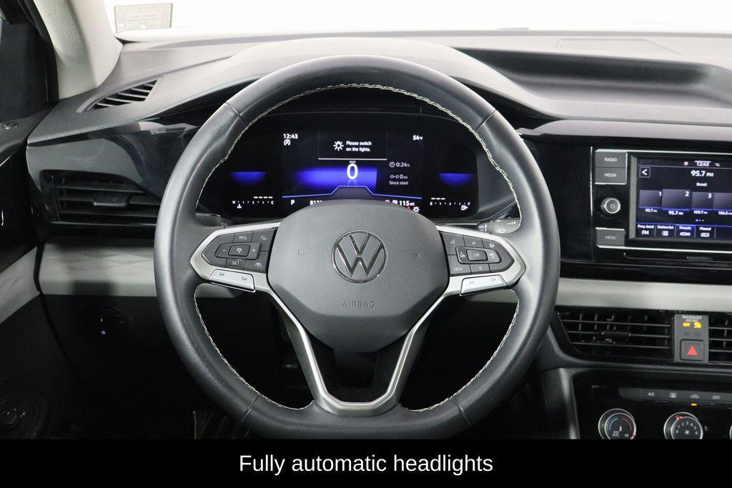 used 2023 Volkswagen Taos car, priced at $15,860