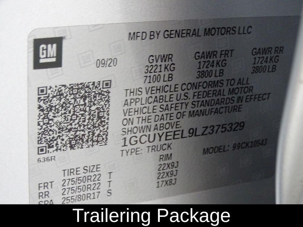 used 2020 Chevrolet Silverado 1500 car, priced at $38,500