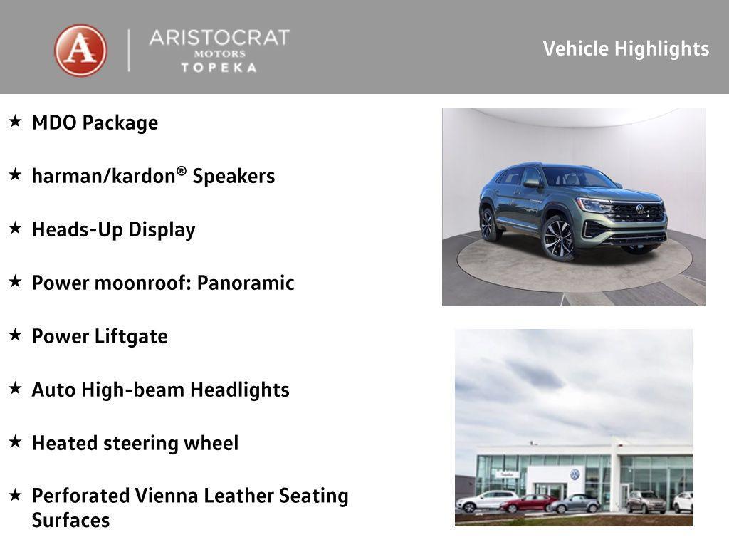 new 2026 Volkswagen Atlas Cross Sport car, priced at $54,469