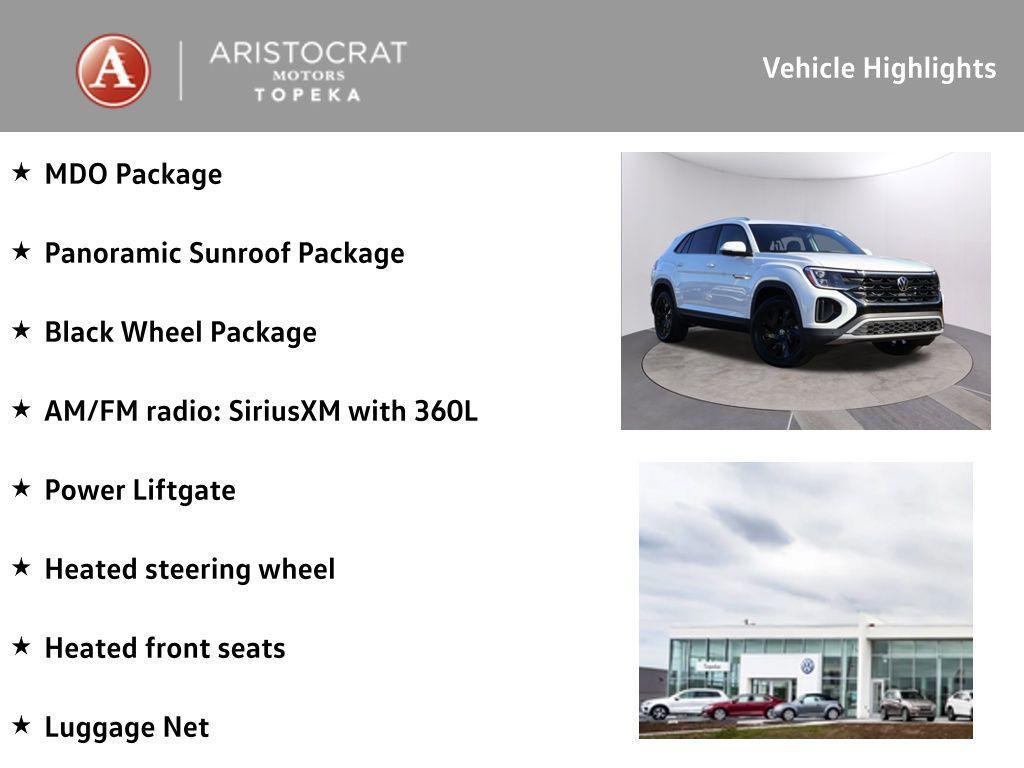 new 2026 Volkswagen Atlas Cross Sport car, priced at $47,552