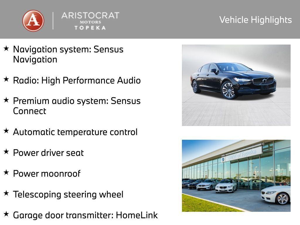 used 2022 Volvo S90 car, priced at $28,495