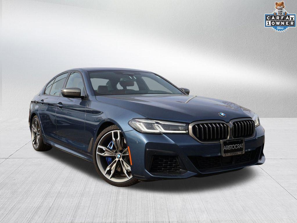 used 2023 BMW M550 car, priced at $61,353