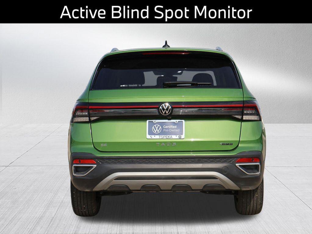 used 2025 Volkswagen Taos car, priced at $28,000