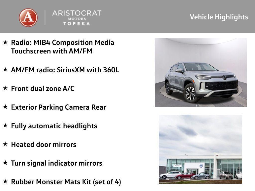 new 2026 Volkswagen Tiguan car, priced at $33,295