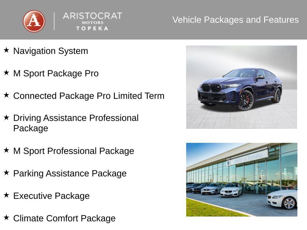 new 2026 BMW X6 car, priced at $113,850