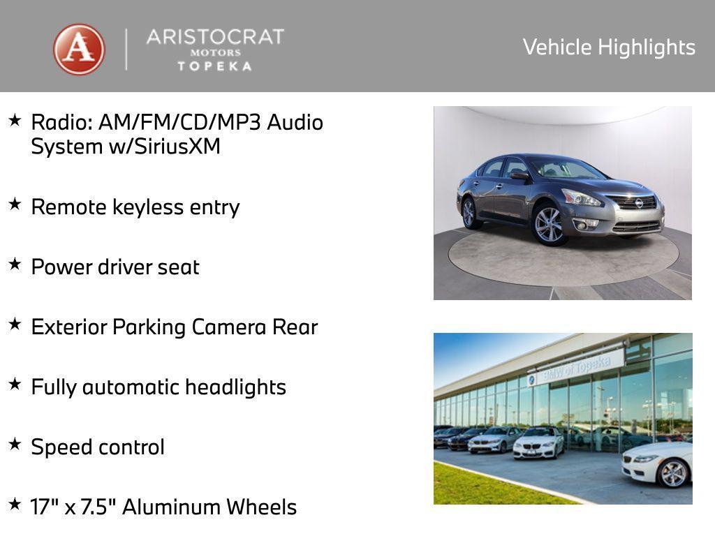 used 2015 Nissan Altima car, priced at $11,412