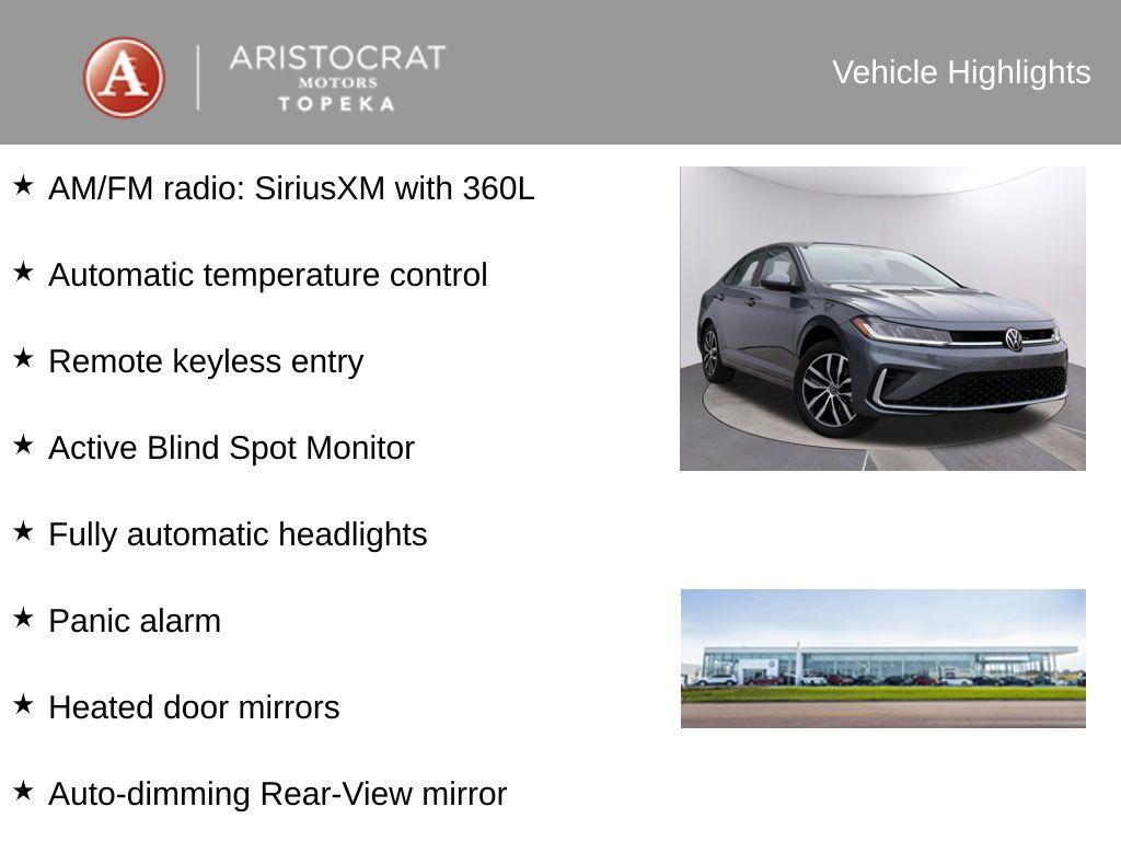 used 2025 Volkswagen Jetta car, priced at $23,700