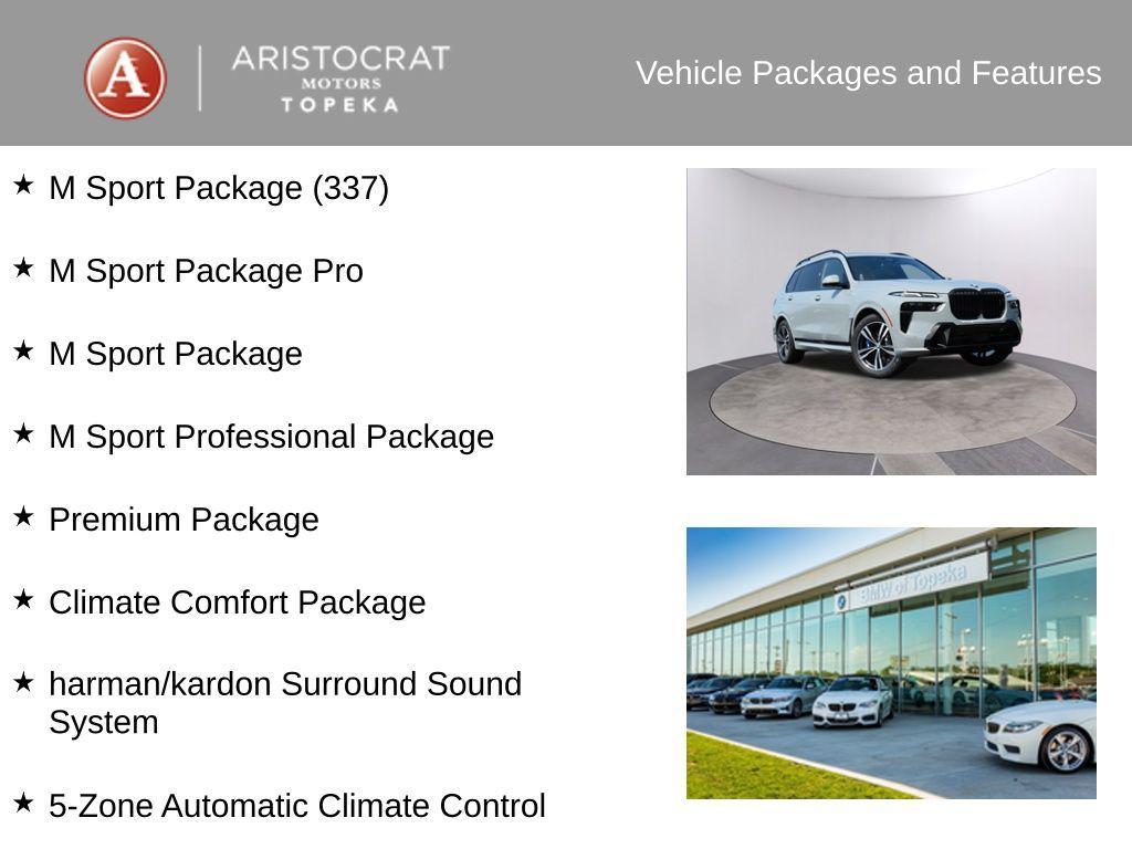 new 2026 BMW X7 car, priced at $96,135