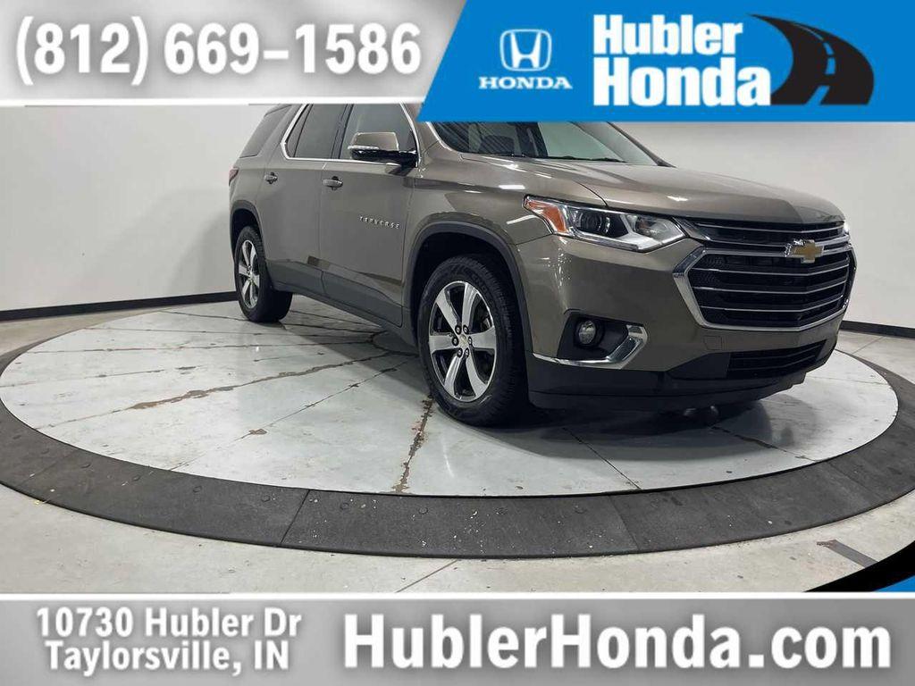 used 2020 Chevrolet Traverse car, priced at $18,281