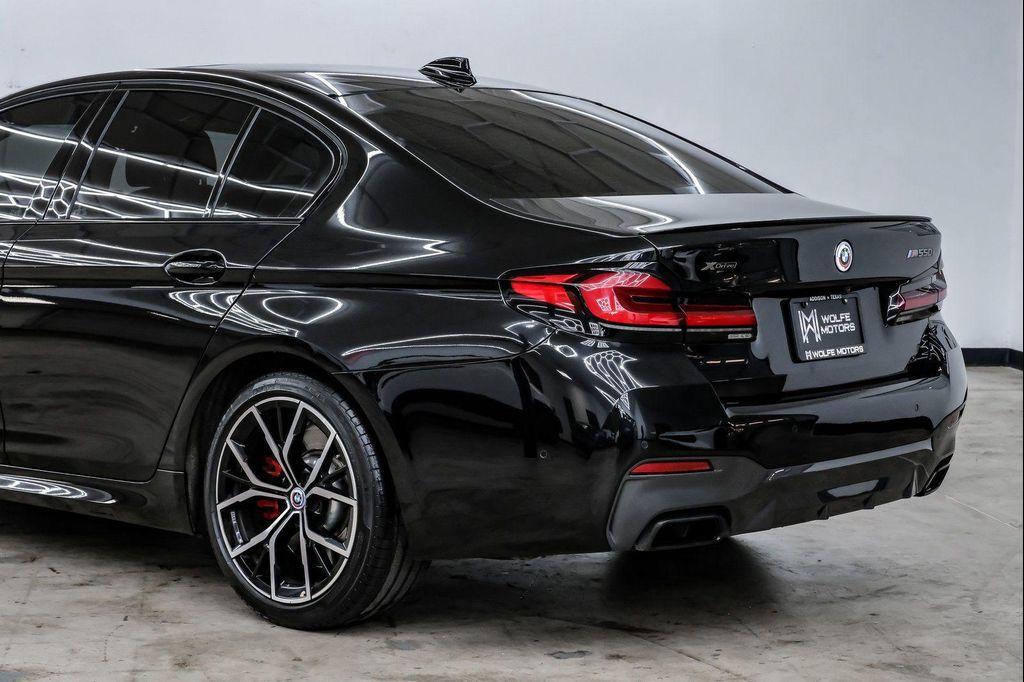 used 2023 BMW M550 car, priced at $52,299