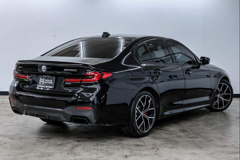used 2023 BMW M550 car, priced at $52,299