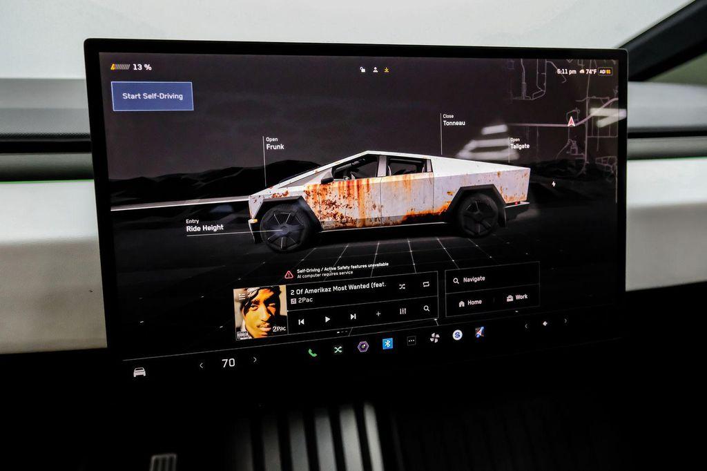 used 2024 Tesla Cybertruck car, priced at $74,999