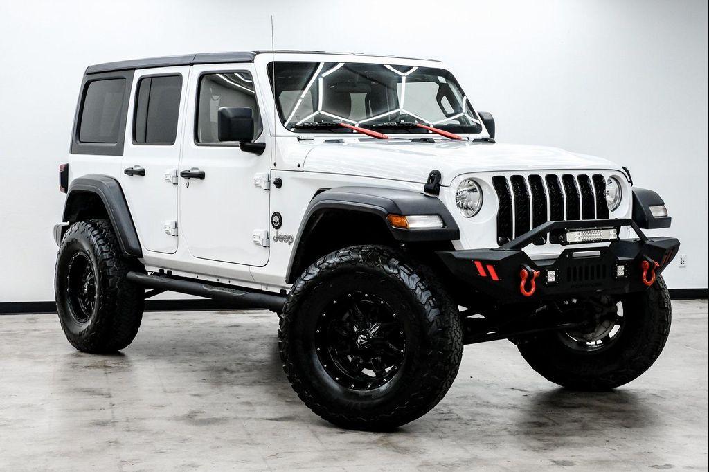 used 2018 Jeep Wrangler Unlimited car, priced at $18,999