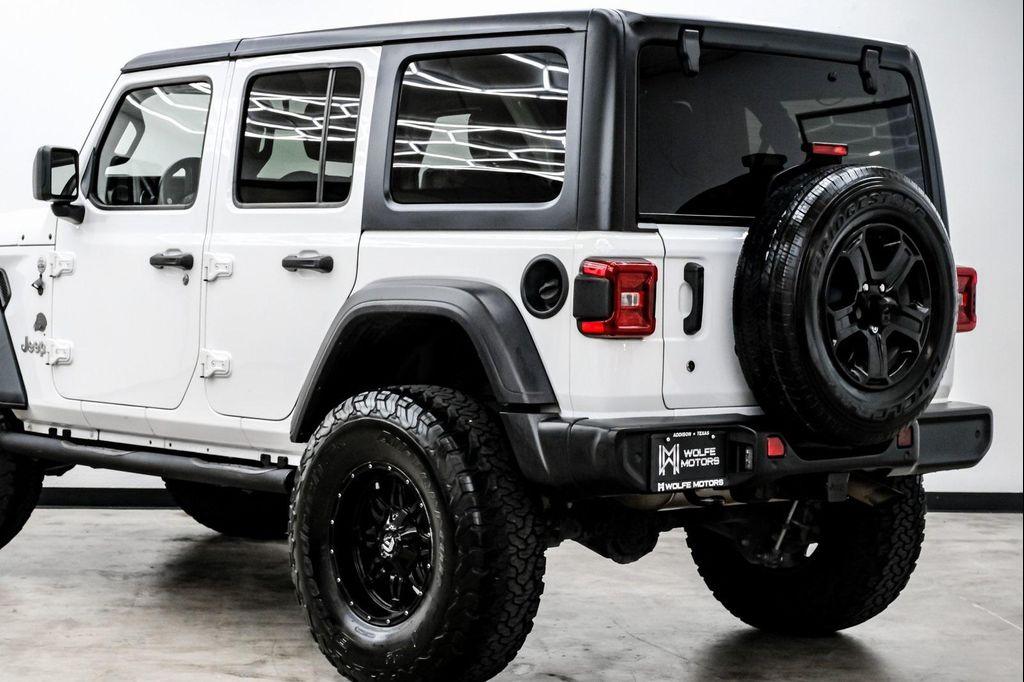 used 2018 Jeep Wrangler Unlimited car, priced at $18,999