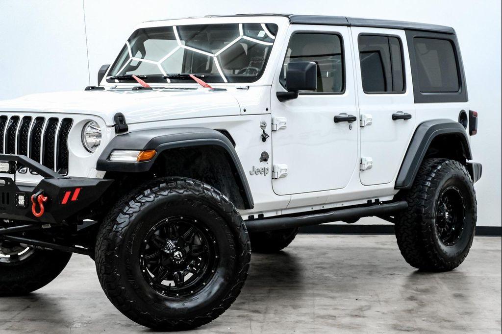 used 2018 Jeep Wrangler Unlimited car, priced at $18,999
