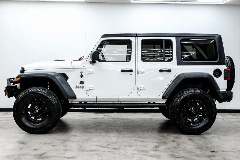 used 2018 Jeep Wrangler Unlimited car, priced at $18,999