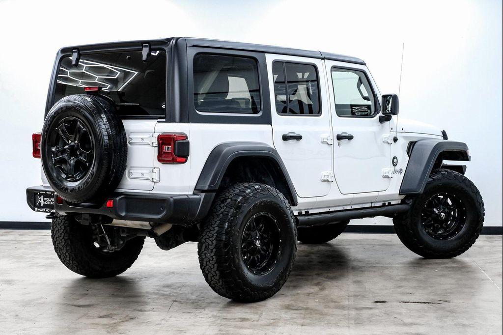 used 2018 Jeep Wrangler Unlimited car, priced at $18,999