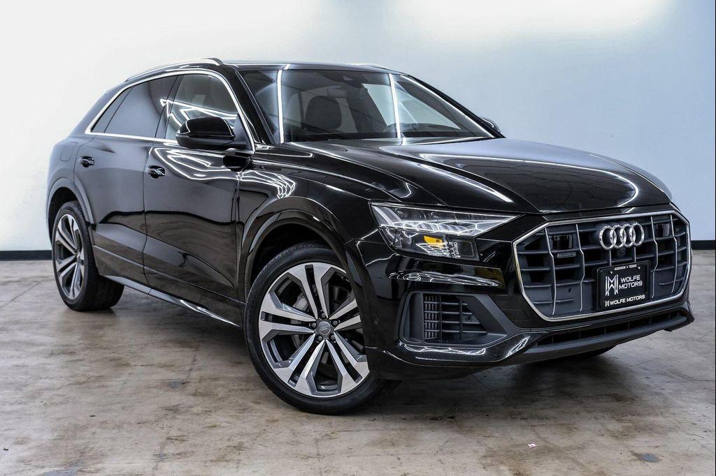 used 2019 Audi Q8 car, priced at $32,499