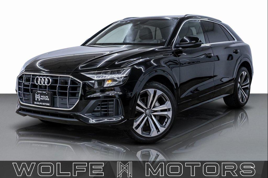 used 2019 Audi Q8 car, priced at $32,499