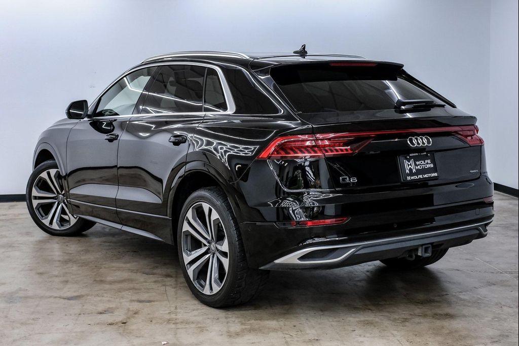 used 2019 Audi Q8 car, priced at $32,499