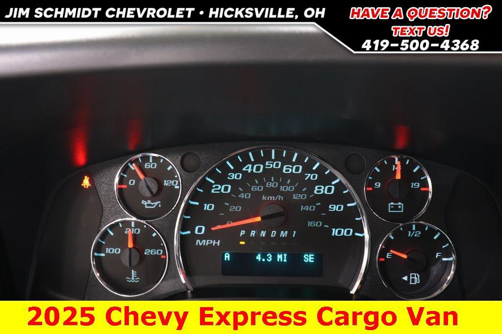 new 2025 Chevrolet Express 2500 car, priced at $45,138