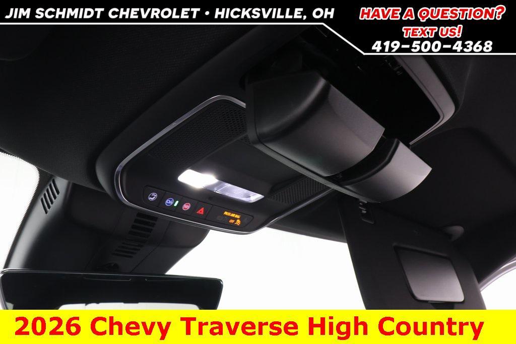 new 2026 Chevrolet Traverse car, priced at $55,163