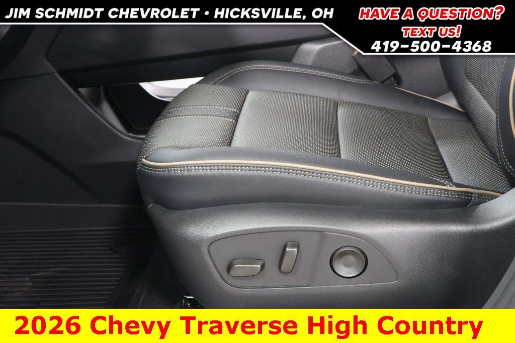 new 2026 Chevrolet Traverse car, priced at $55,163