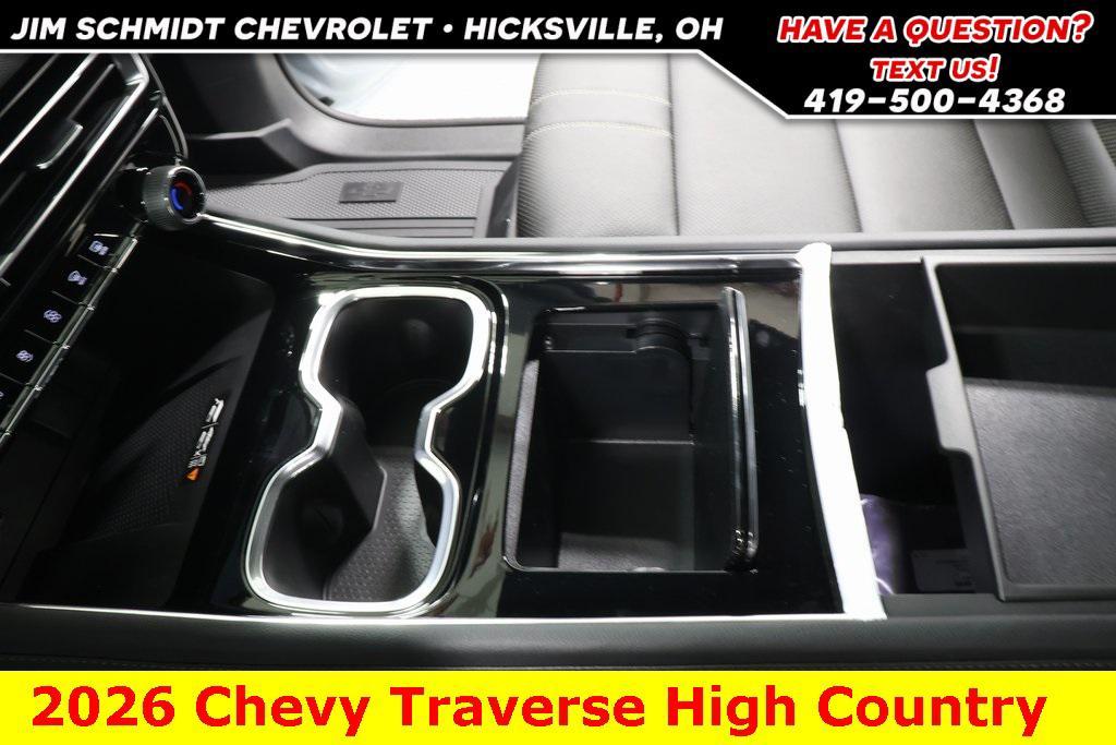 new 2026 Chevrolet Traverse car, priced at $55,163