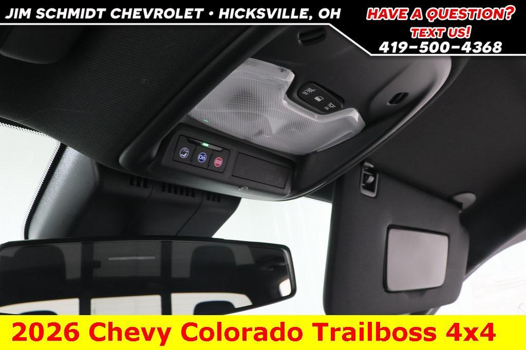 new 2026 Chevrolet Colorado car, priced at $45,683