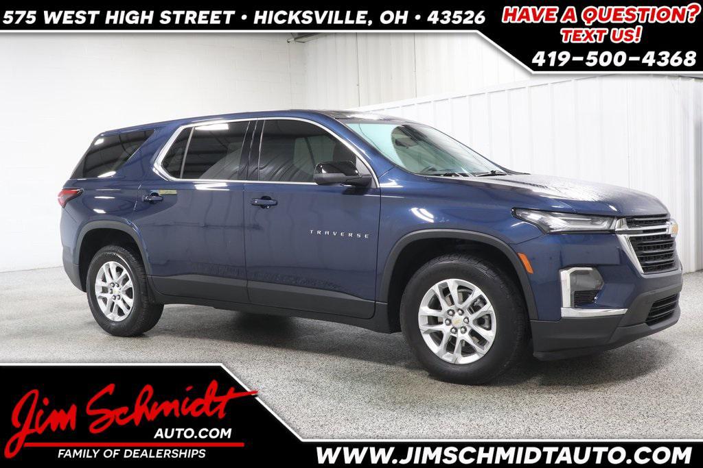 used 2022 Chevrolet Traverse car, priced at $22,995