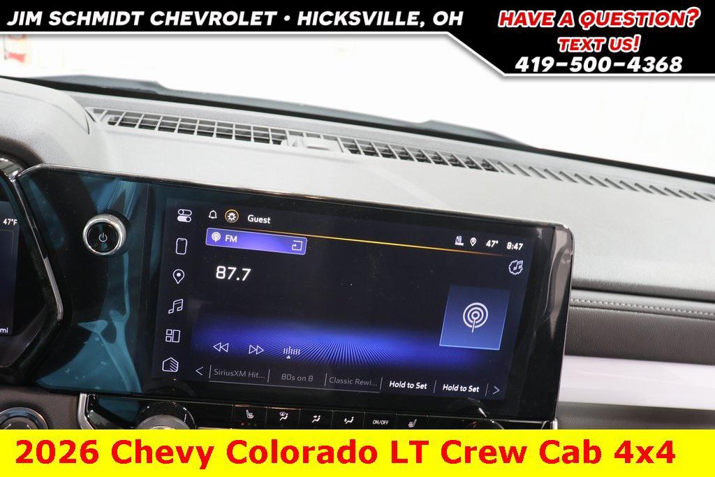 new 2026 Chevrolet Colorado car, priced at $39,375