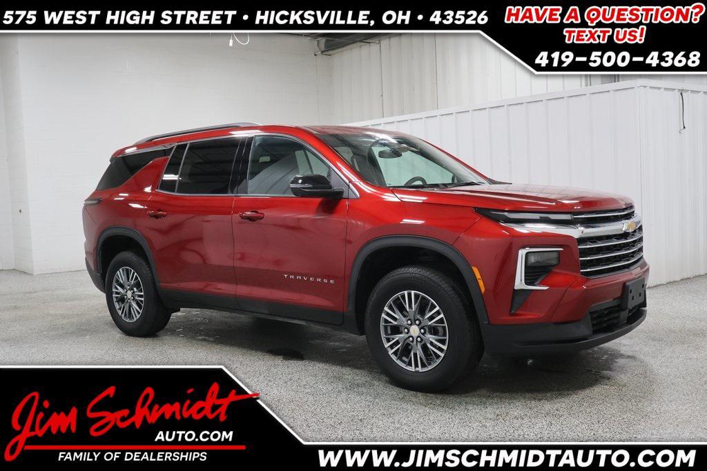 used 2024 Chevrolet Traverse car, priced at $40,405