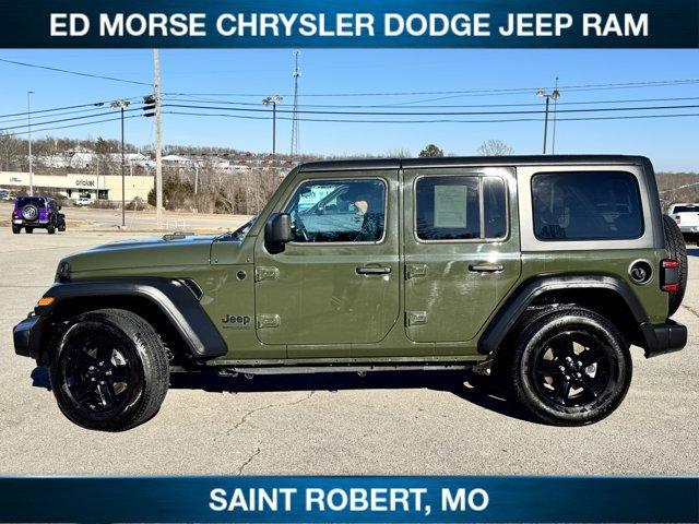 used 2021 Jeep Wrangler Unlimited car, priced at $25,128
