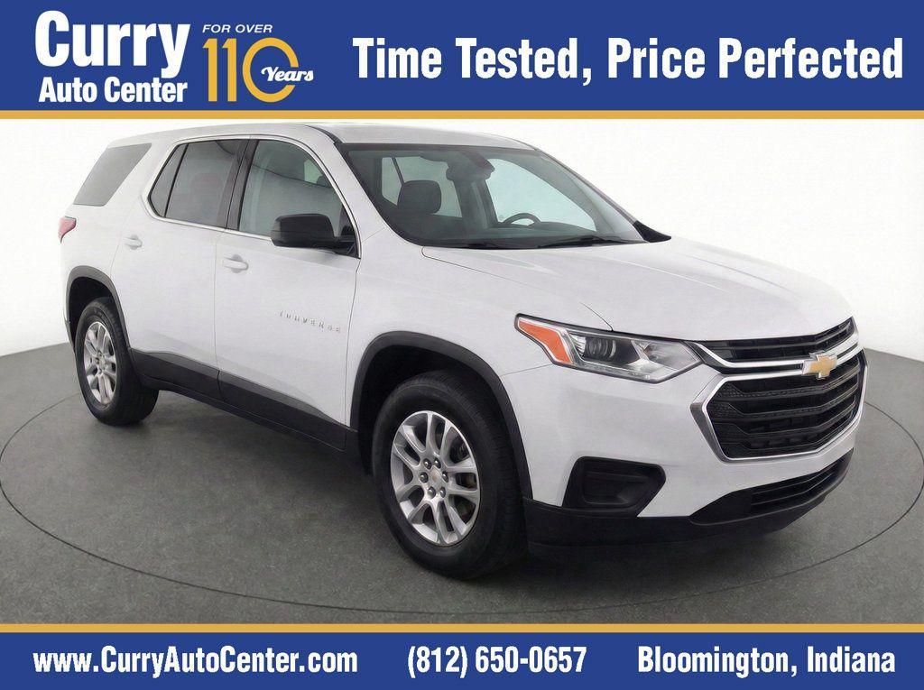 used 2021 Chevrolet Traverse car, priced at $13,347