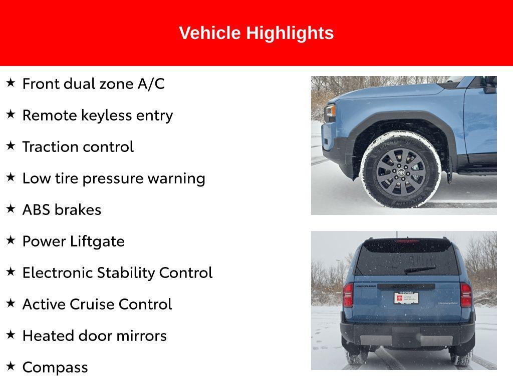 used 2026 Toyota Land Cruiser car, priced at $66,319