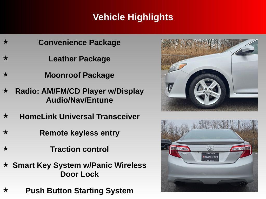 used 2012 Toyota Camry car, priced at $16,949
