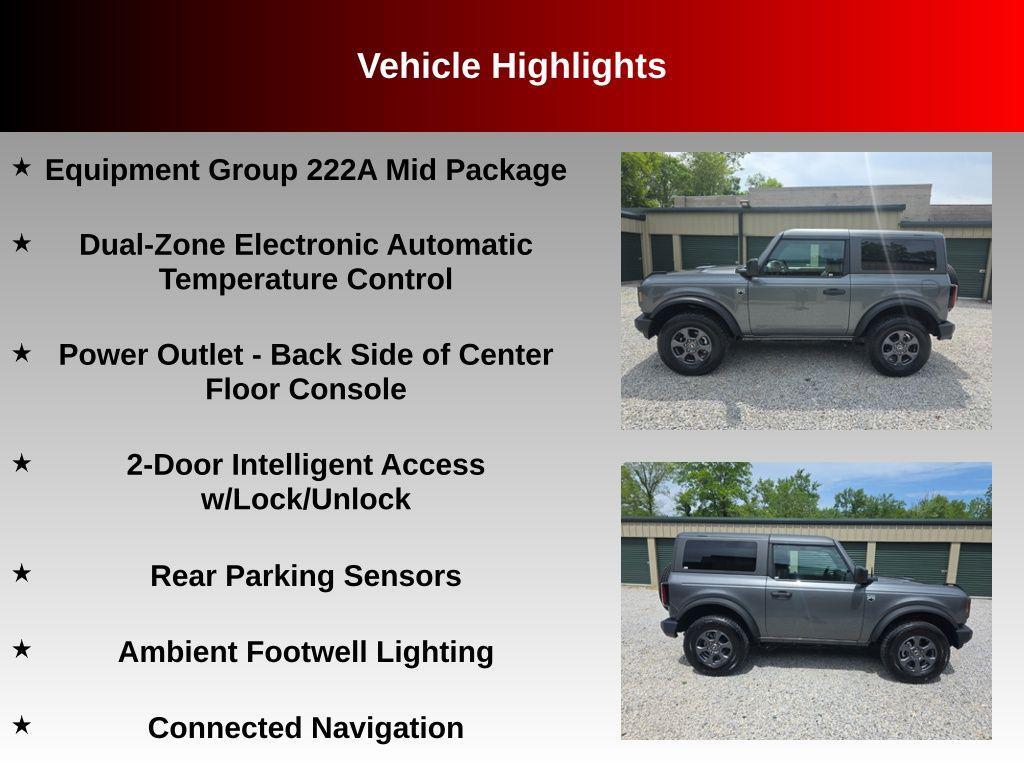 used 2024 Ford Bronco car, priced at $37,655