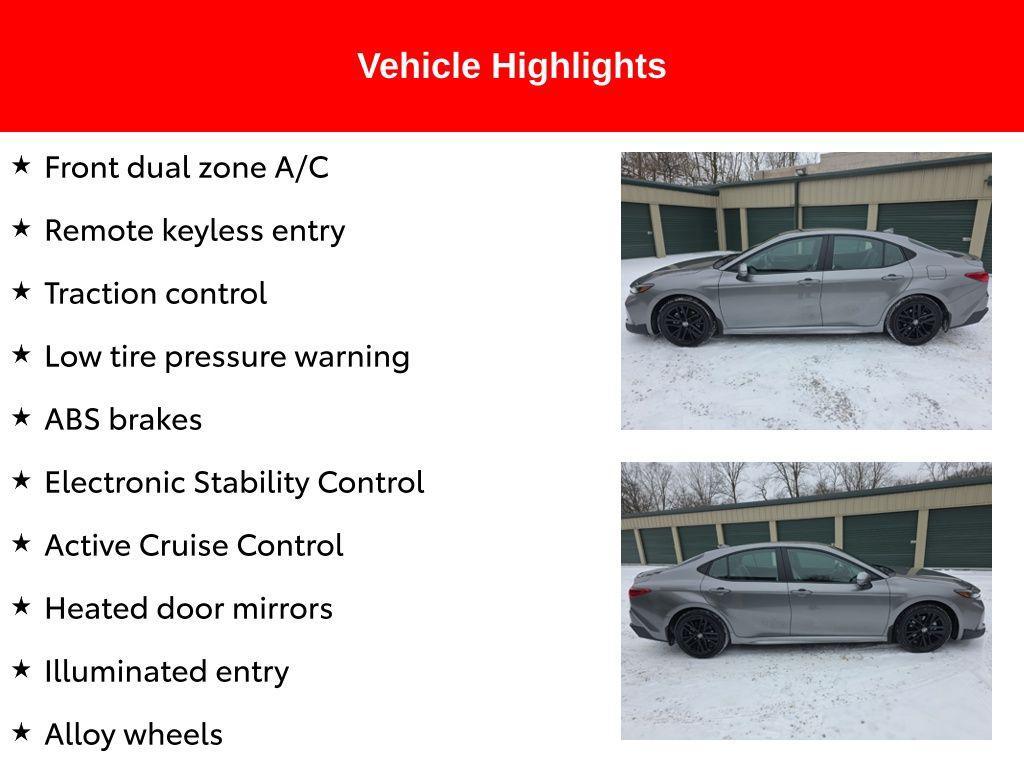 used 2025 Toyota Camry car, priced at $27,957