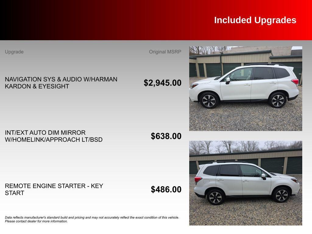 used 2018 Subaru Forester car, priced at $13,996